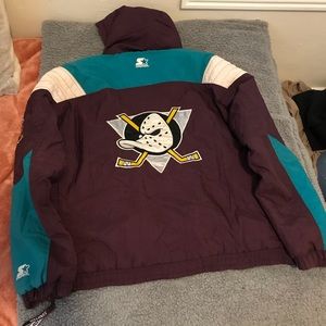 Vintage mighty ducks jacket